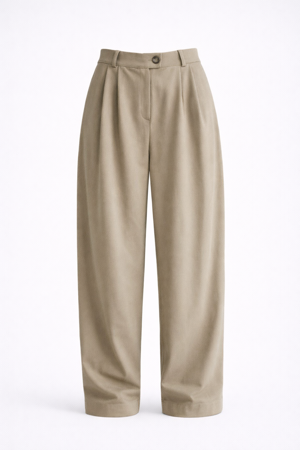 Pileli Kumaş Pantolon