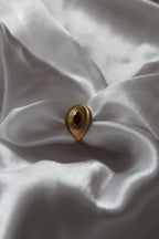 Bordo Taşlı Çelik Yüzük