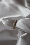 Beyaz Çelik Yüzük