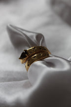 Taşlı Çift Görünümlü Yüzük