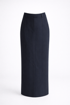 Çizgili Kumaş Etek